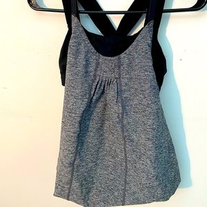 Lululemon Sports Bra with Attached Tank Top